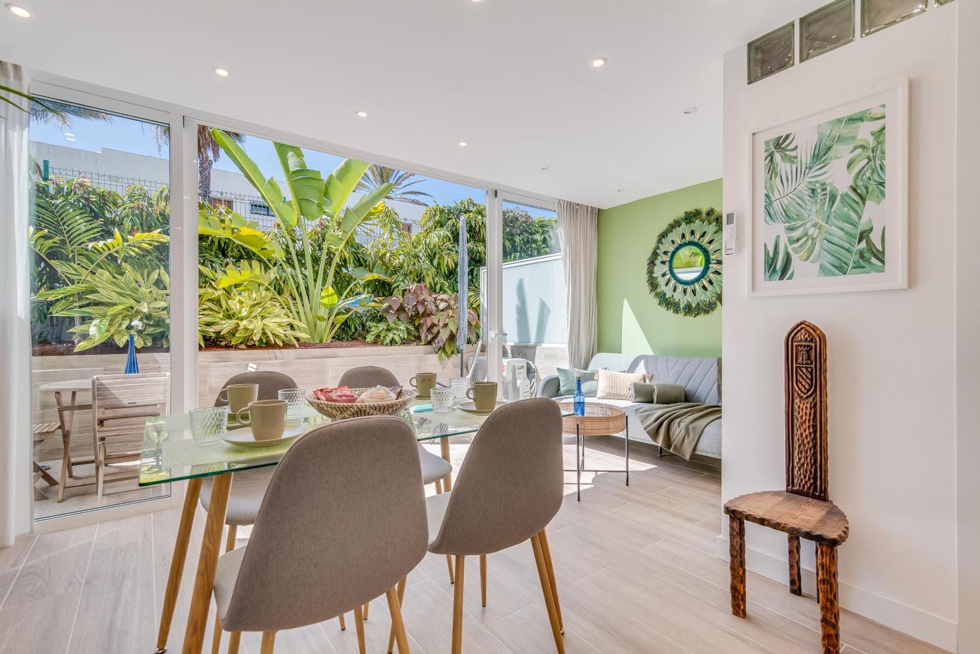 Home2Book Stylish Tropical Apt Terrace & Pool マスパロマス エクステリア 写真